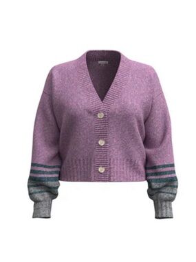 Smartwool Women's Medium Cozy Lodge Cropped Cardigan Sweater
Purple Lavender NWT